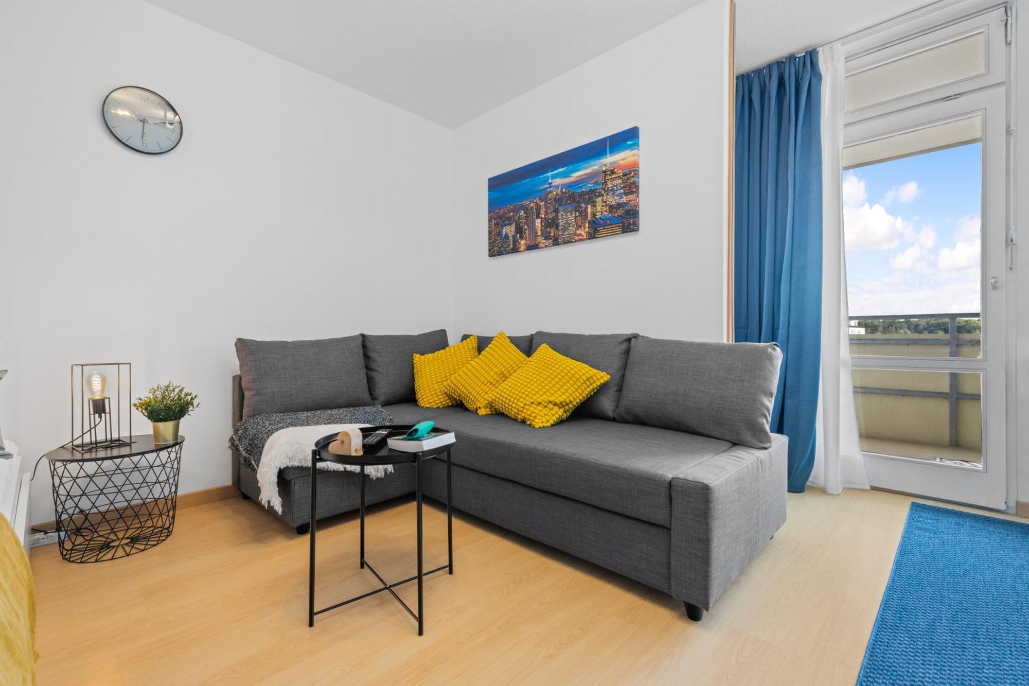 Sonniges City-Apartment Mit Suedbalkon Und Parklatz Neusass 外观 照片
