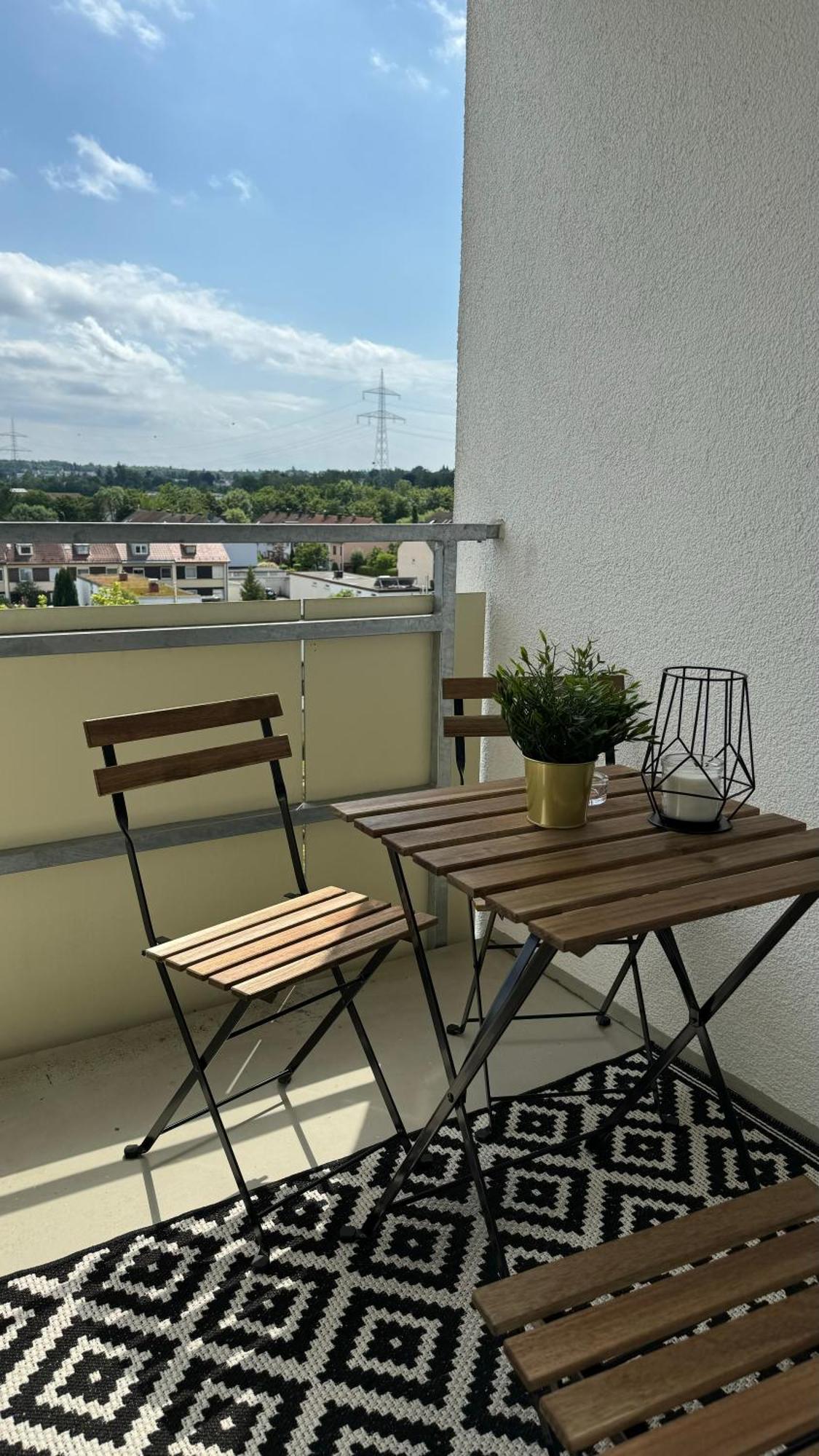 Sonniges City-Apartment Mit Suedbalkon Und Parklatz Neusass 外观 照片
